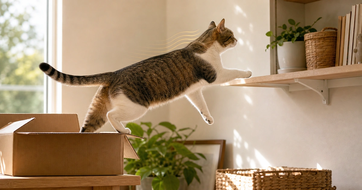 猫の不思議な行動を科学で解明:ゴロゴロ・高い場所・箱好きの理由